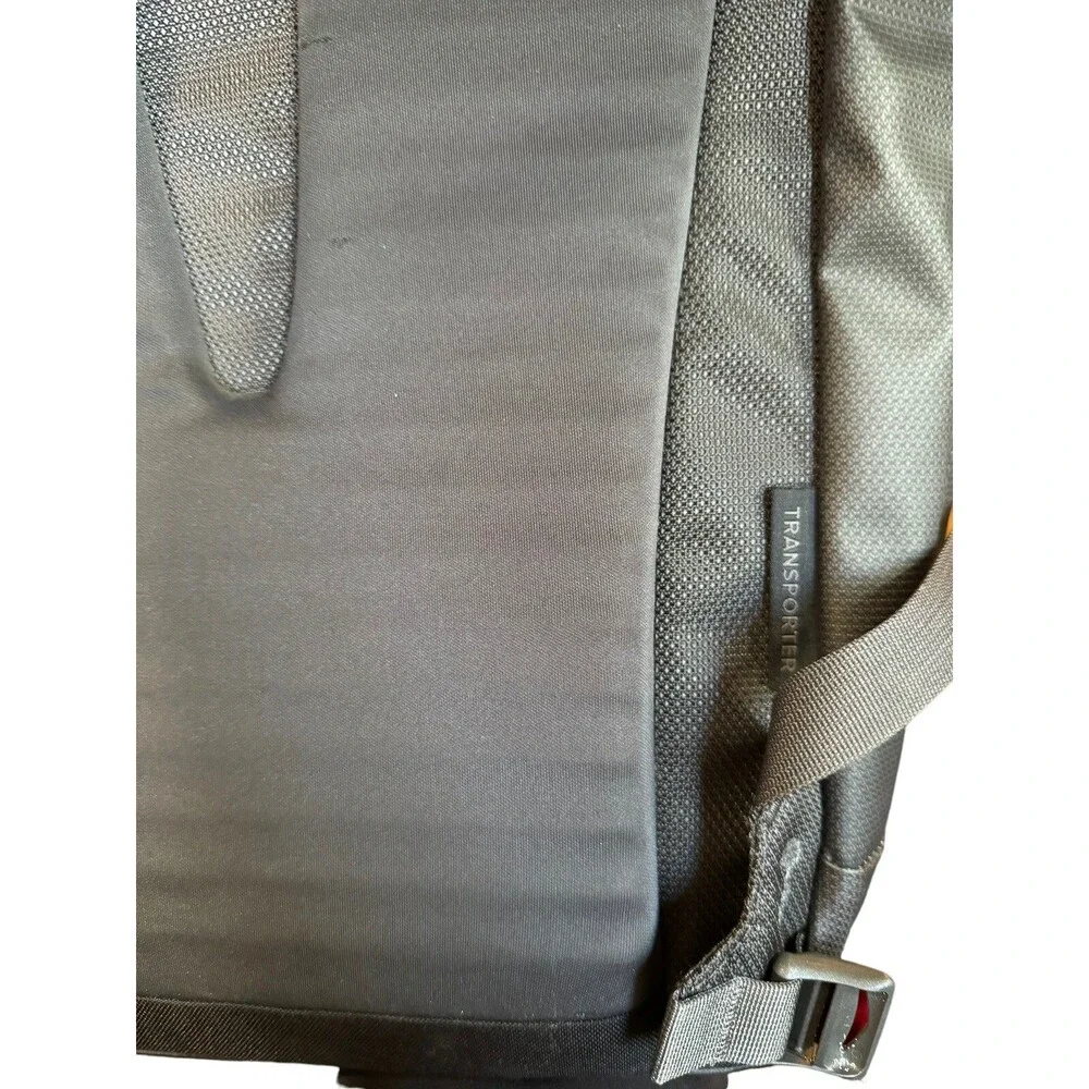 Osprey Transporter Panel Loader Backpack Black Gray Camo Euc Laptop Hiking Work